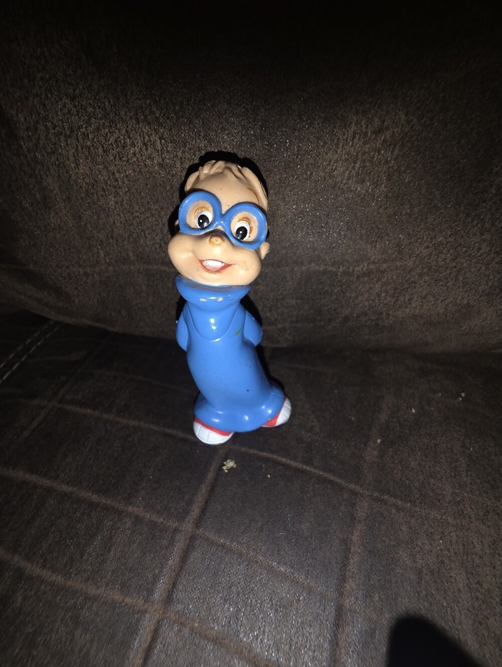 Vintage 1990 Alvin and the Chipmunks 3" SIMON PVC figure toy RARE Cake Topper